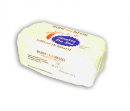 Beurre cru aux grains de sel