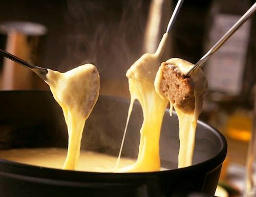 Fondue cloche à fromage