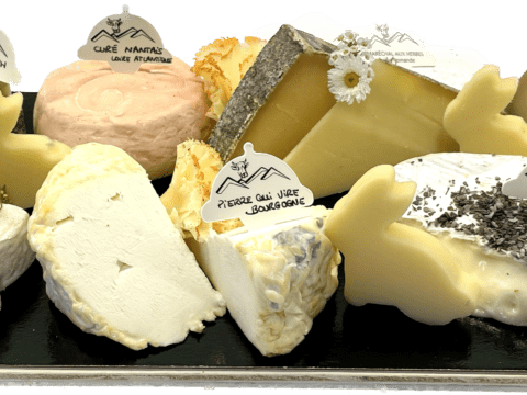 Plateau fin de repas - déco Pâques